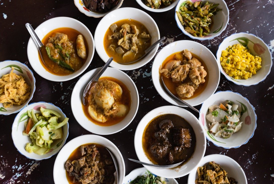 Meal in Myanmar