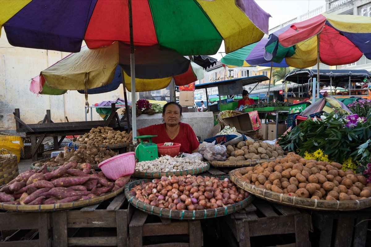 Night market in Pyin Oo Lwin