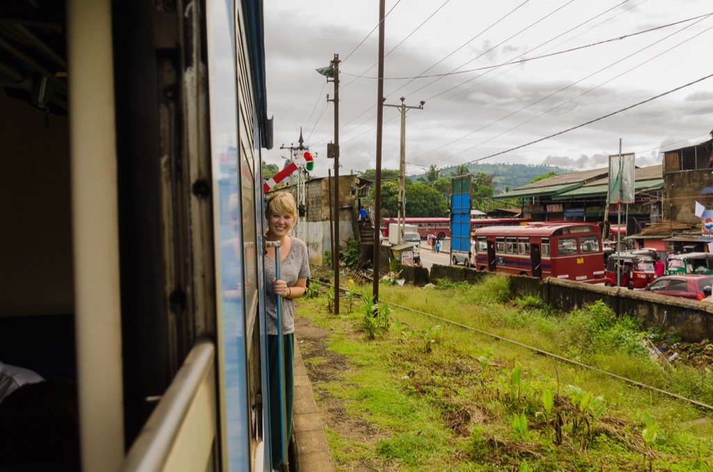 Train ride from Kandy to Ella