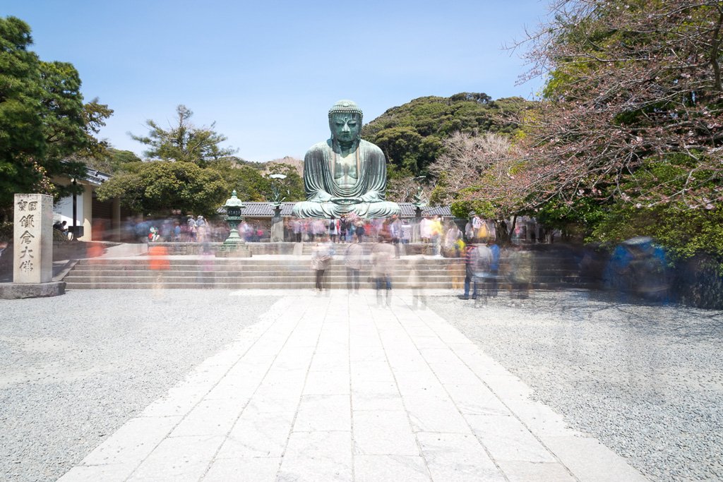 The great Buddha in Kamakura