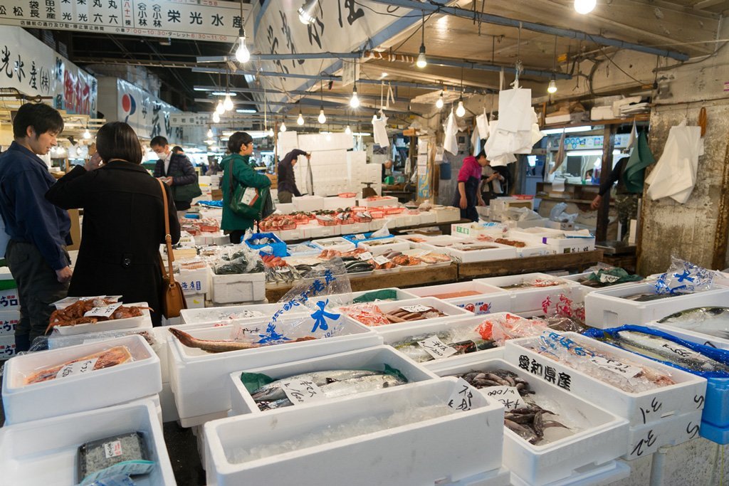 Fish market, Tokyo