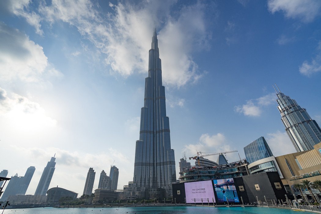 The Burj Khalifa does look really impressive