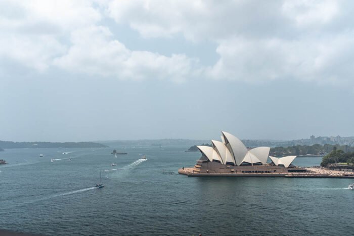 Opera House from the Harbour Bridge