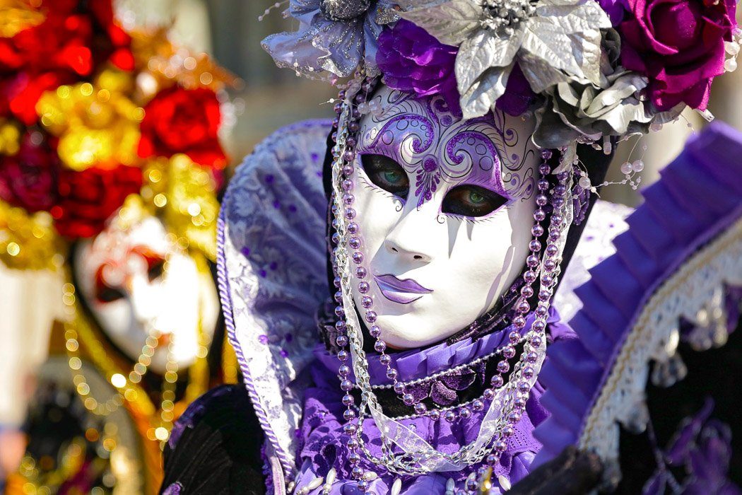 Venetian masks for carnival