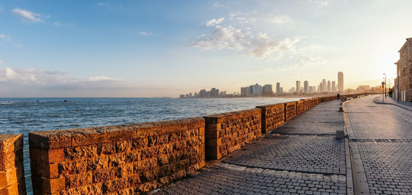 View of Tel Aviv from the promenade
