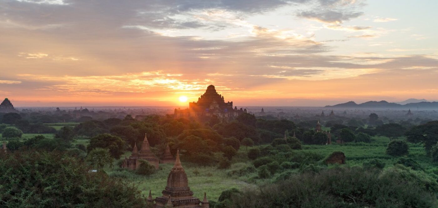 The pagodas of Bagan are a must-see in Myanmar