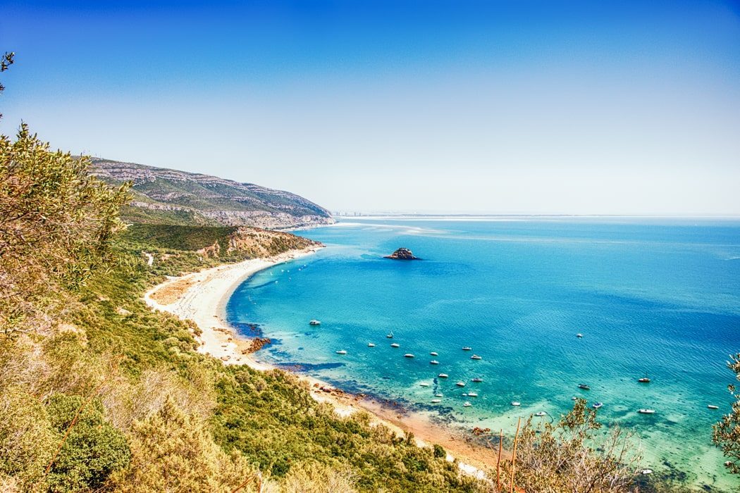 The dream beach Galapinhos near Lisbon
