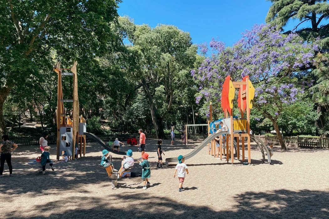 Playground at Jardim do Estrela in Lisbon