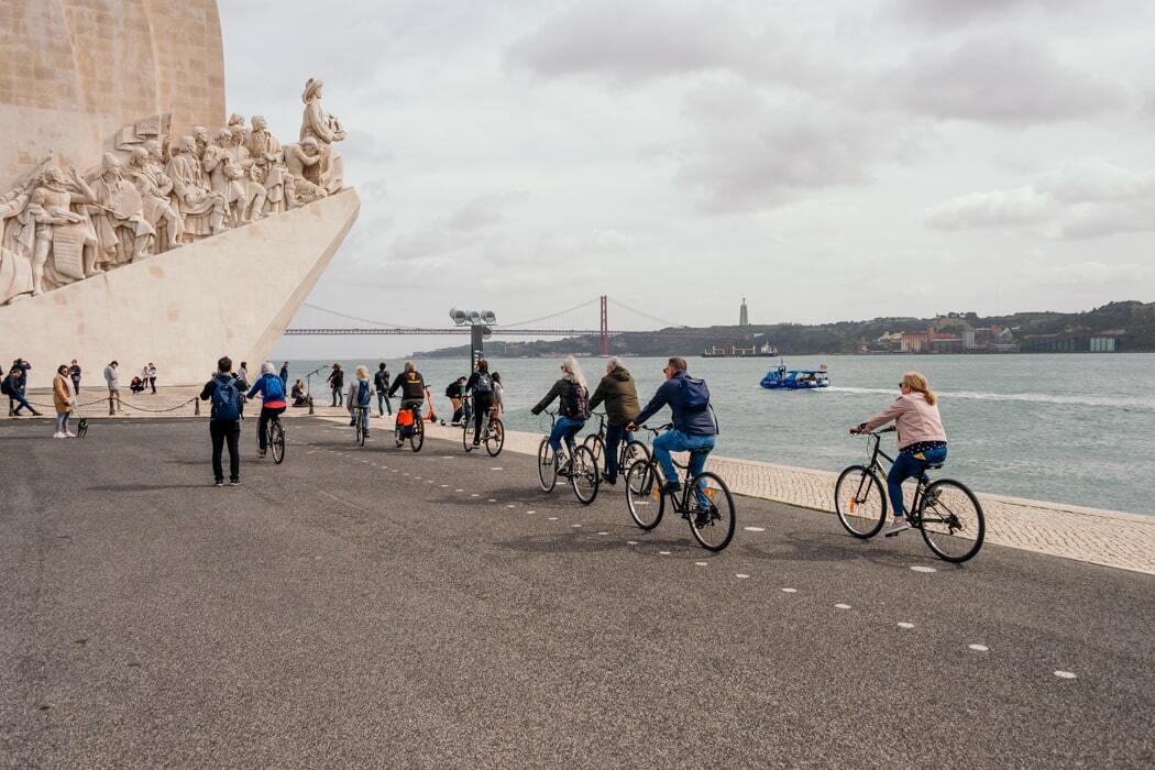Bicycle tour through Lisbon
